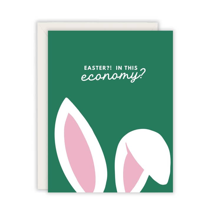 Pâques ?! Dans cette économie ?! Carte de Pâques amusante pour la vente par Paper Giggles