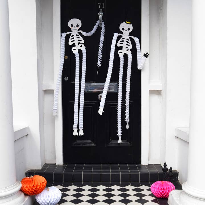 Talking Tables USA - Wholesale Decal - Party Decorations - Halloween Skeleton Decorations | 2 Pack | Fall Decor |
