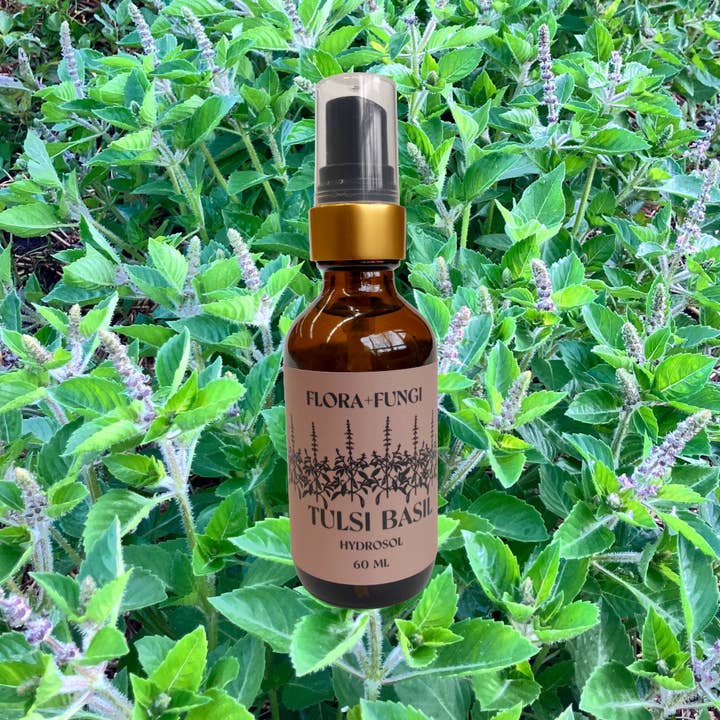 Flora+Fungi Apothecary - Wholesale Facial Toner - Small Batch Artisan Distilled Tulsi Basil Hydrosol0