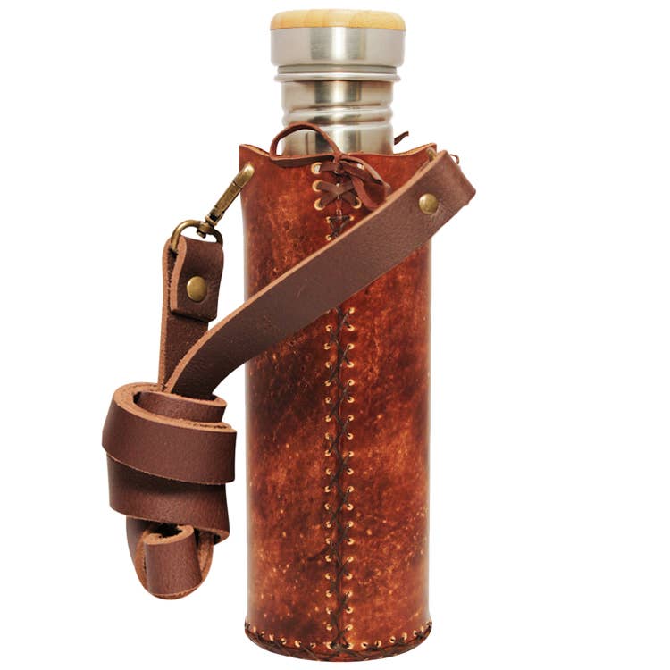 Vesica - Venta al por mayor Botelleros - Soporte para botellas de agua de lujo con forma de libélula, color marrón2