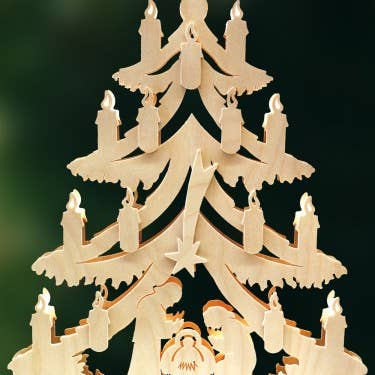 Fir Tree Nativity Scene for wholesale by Marketplace24