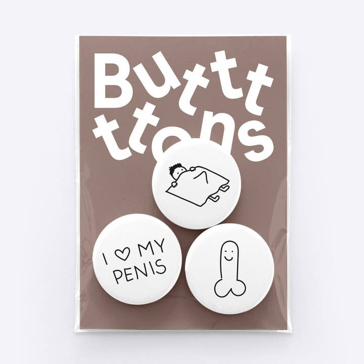 Dicks Don't Lie - Vente Épinglettes/boutons - Butt-Ons – J'aime mon pénis0