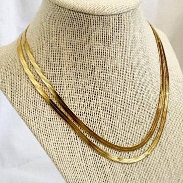 Cascade fiskbensmönstrad halsband för wholesale av Namaste Jewelry