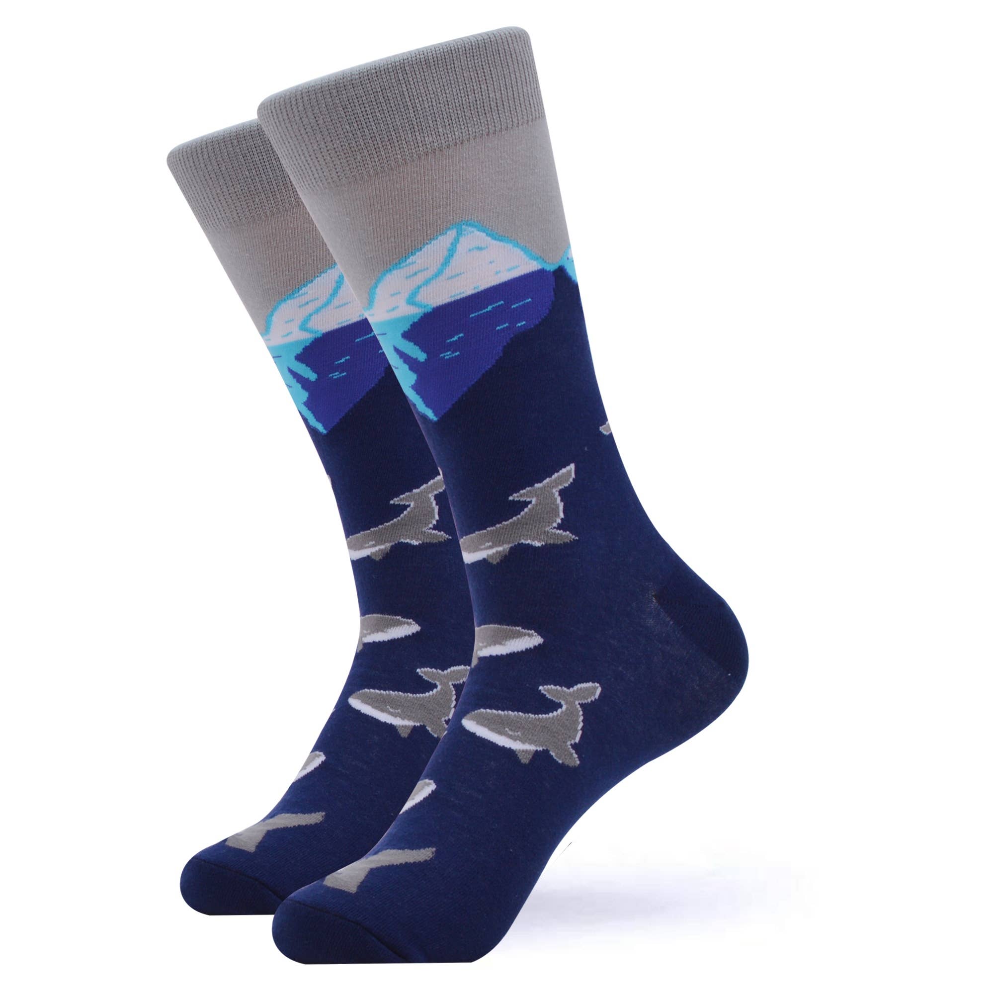 WestSocks - Wholesale Socks - Men's - Whale In The Sea Socks0