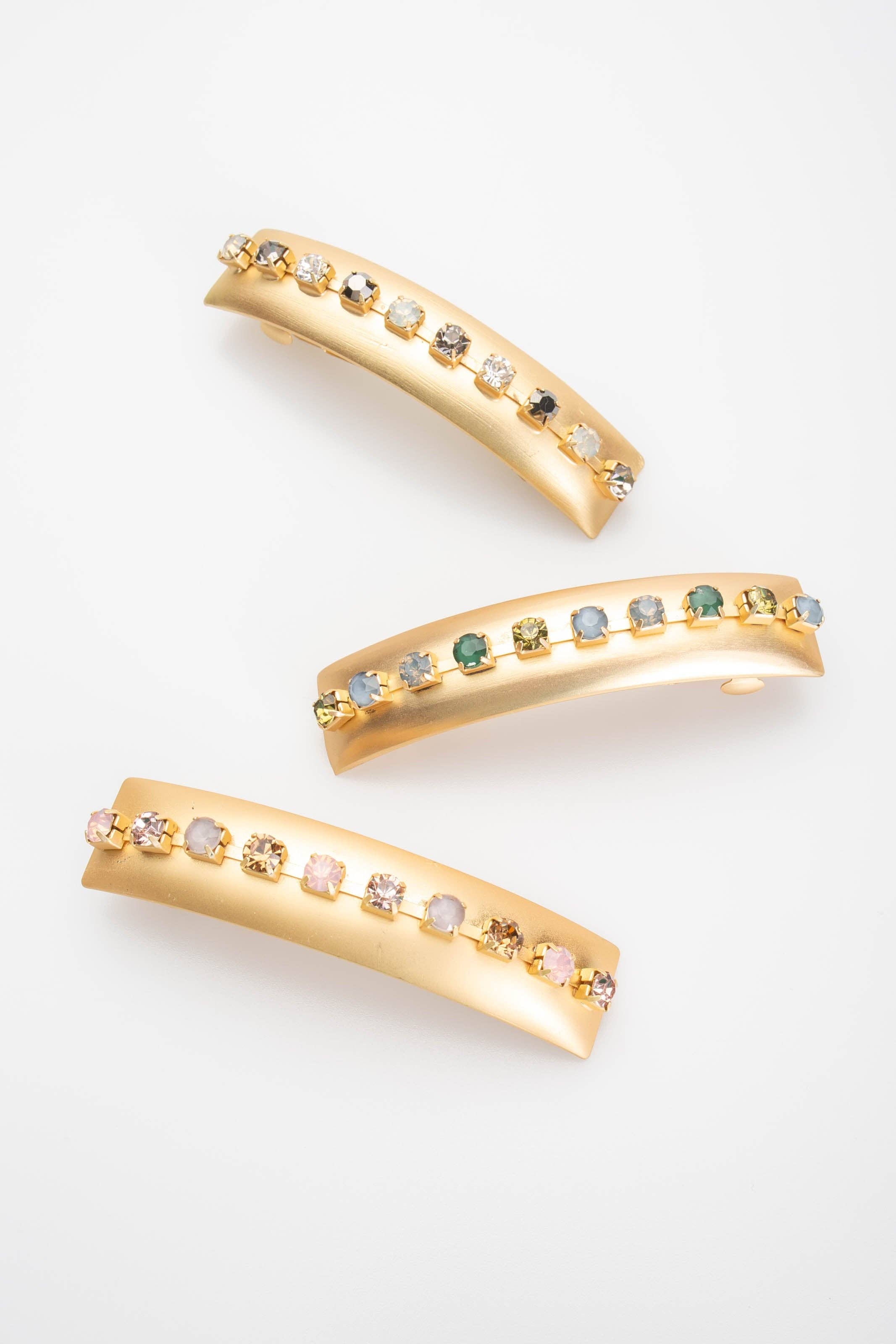 Violet & Brooks - Venta al por mayor Pasador para el pelo - Mujer - Broche de cristal Camille3