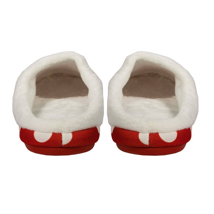 axign - Wholesale Slippers – Women's - Archline Orthotic Slippers Slip-On – Red with White Polkadots4