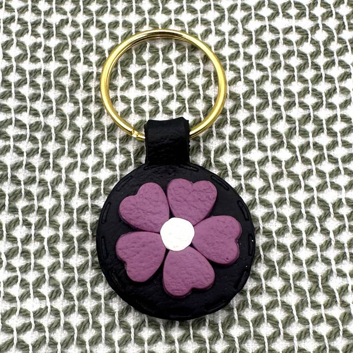 Making with Molli - Wholesale Keychain - Women's - Polymer Clay Large Flower Keychain