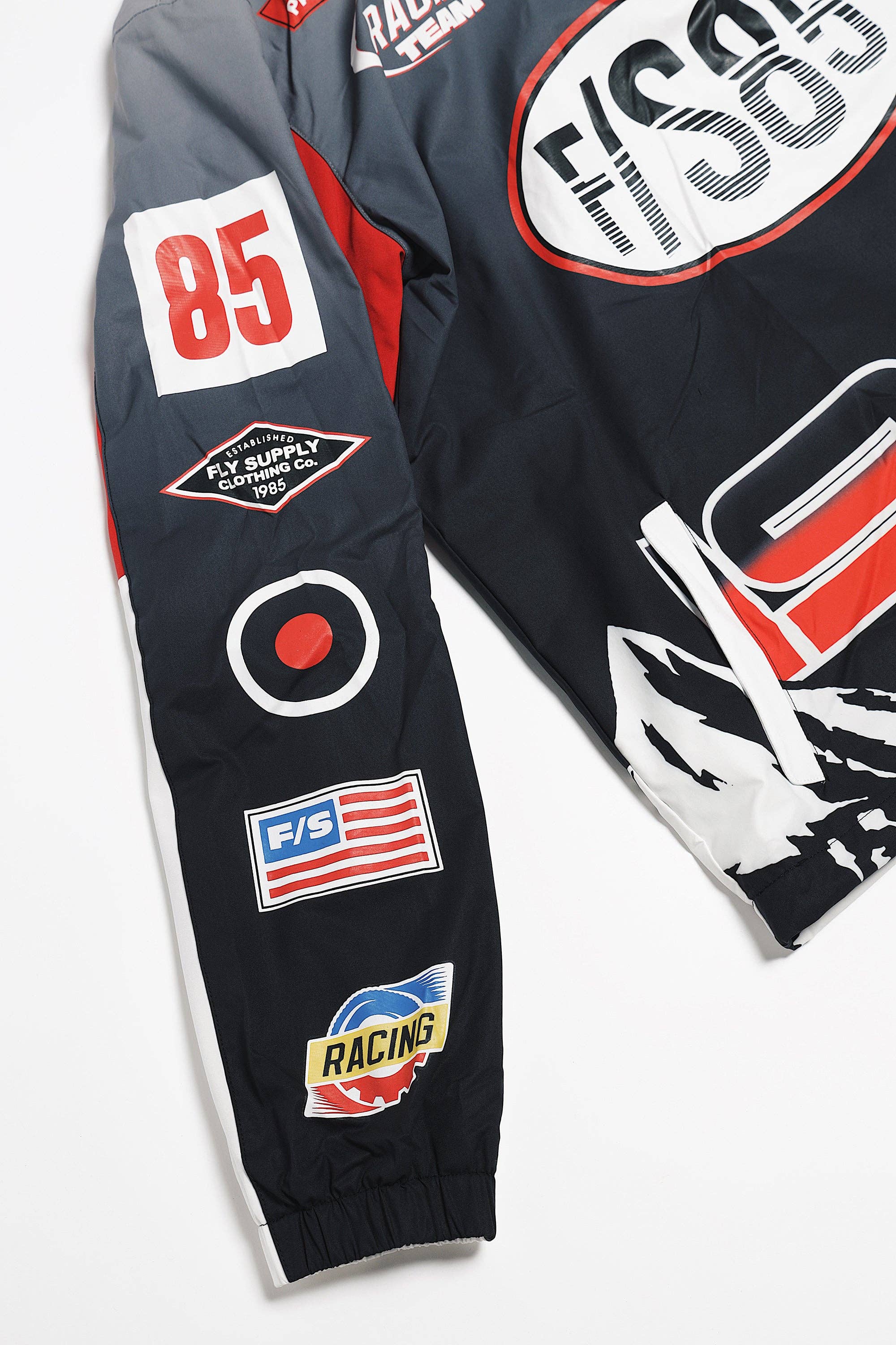 Black Paperchaser Windbreaker Pullover (Black) for wholesale on Faire8