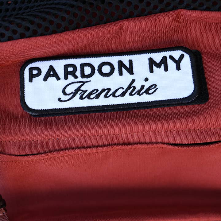 Pardon my Frenchie 2x6 Patch for wholesale by K9 Sport Sack