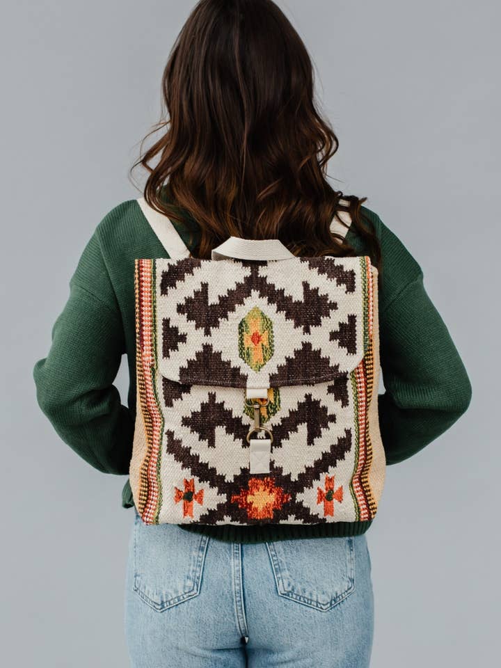 Tan & Brown Aztec Backpack and other Purchase Wholesale aztec. Free Returns & Net 60 Terms on Faire trending on Faire.