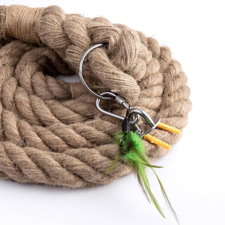 VIGOR - Wholesale Pet scratcher – Cat - Cat Climbing Rope with Hook for Ceiling & Wall Mounted5