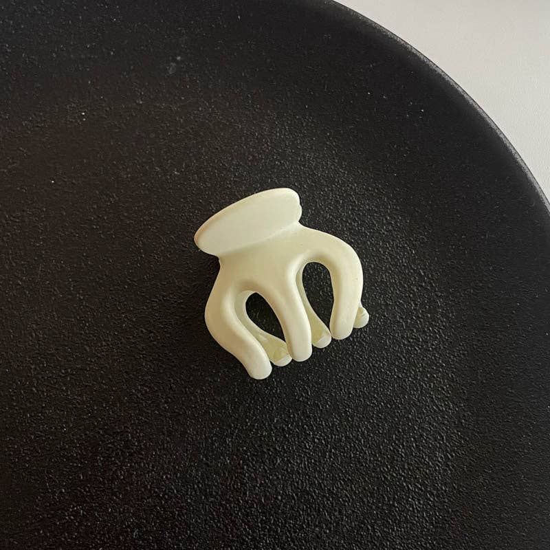 Sweetkama - Venta al por mayor Horquilla para el pelo - Mujer - Pinzas para cabello de mujer con diseño simple mate de garra en forma de pulpo SKAJ0770