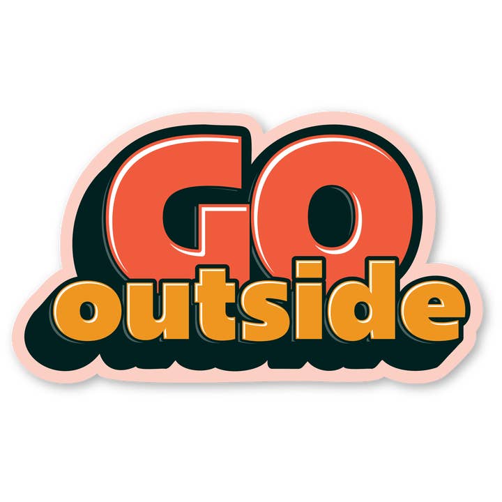 Enfeite de Secretária - Texto "Vai Lá Fora" por atacado de Morris Magnets