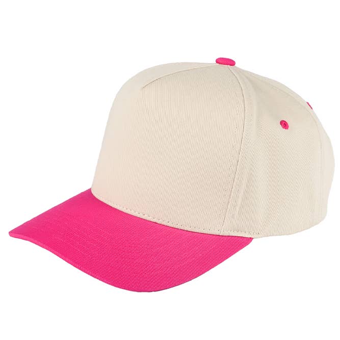 Hana - Wholesale Baseball Cap - Kids - C.C KIDS Two Tone Canvas Trucker Cap