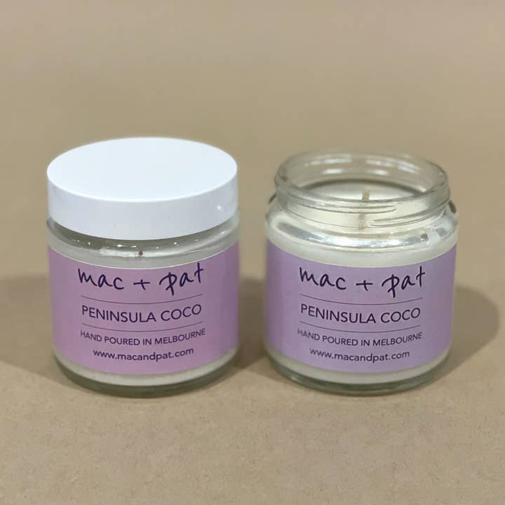 Mac + Pat - Wholesale Jar/filled candle - Peninsula Coco Candle