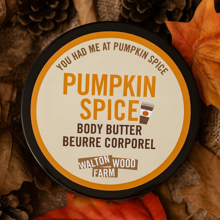 Pumpkin Spice Body Butter 8oz for wholesale by Koppers Home
