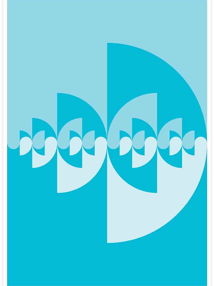 Sigil Water Pattern Art Print for wholesale by The Underdog Print Shop