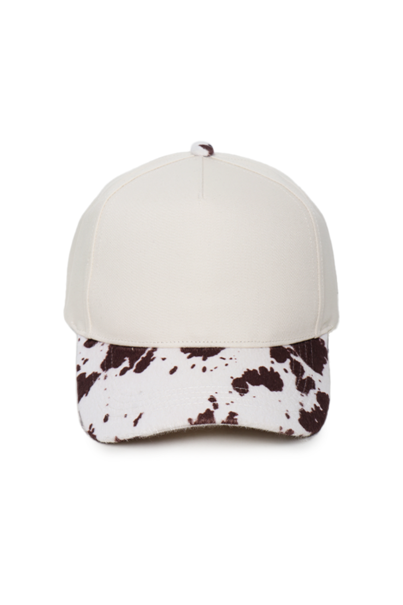 David And Young - Wholesale Trucker Hat - Women's - Animal Print Velvet Brim 5 Panel Trucker Hat1