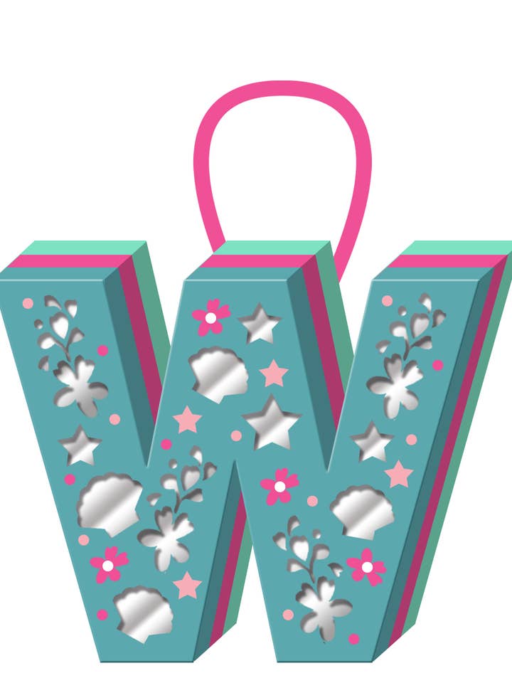 Mtw0523 | W - Lille Brev | £1,45 pr. stk. af 2 stykker) for engroshandel hos WPL Gifts