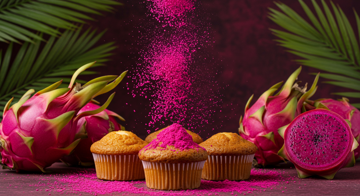 Indus Farms Superfoods – Proteína/Superalimento em pó por atacado – Pó de Pitaya 100% Natural, Eletrólitos, Cocktails, Bolos3