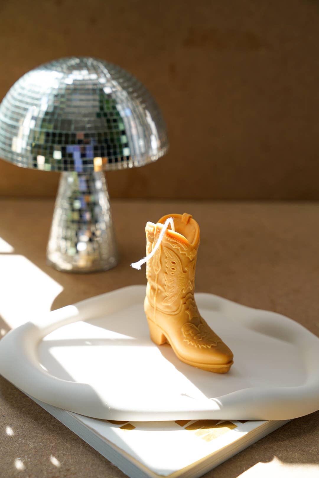 Gokican – Großhandel Geschenkkerze – Handgemachte Cowboystiefel-Sojawachskerze | Western Home Decor4