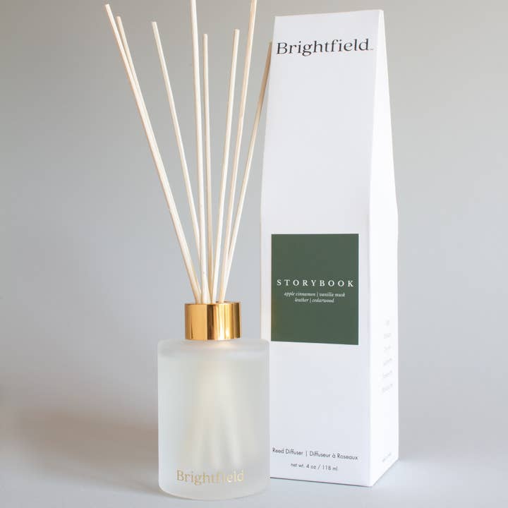 Brightfield - Wholesale Reed Diffuser - Storybook Reed Diffuser Apple Cinnamon Vanilla Cedarwood 0
