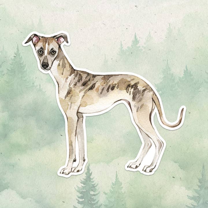 Soul Familiar - Wholesale Sticker - Whippet dog sticker