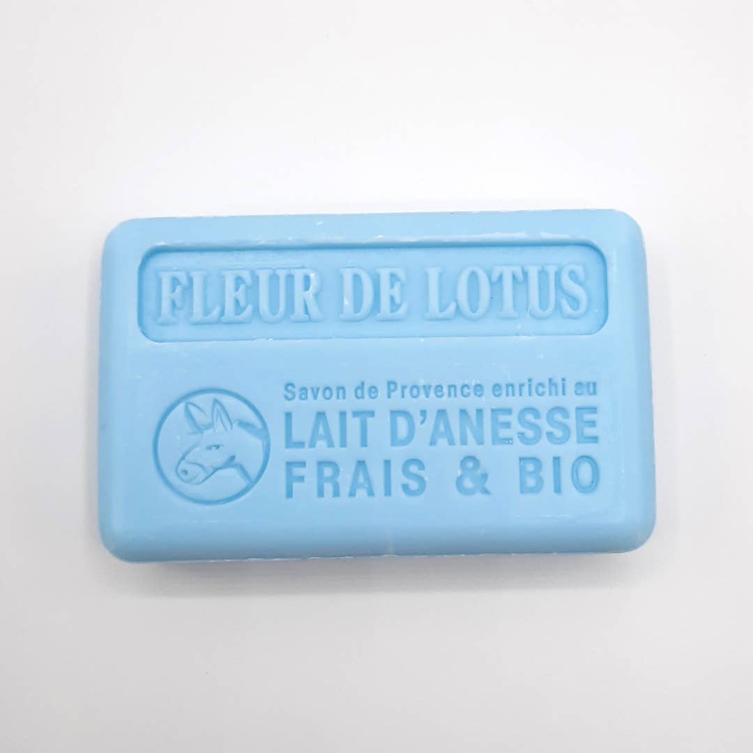 Senteurs De France - Vendita all'ingrosso Saponette - Sapone al latte d'asina con fiore di loto