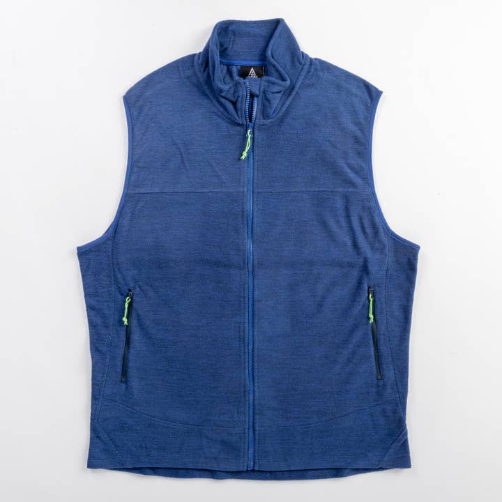 Men's Polar Fleece Vest - Custom Art Option: Embroidery for wholesale by ACE USA