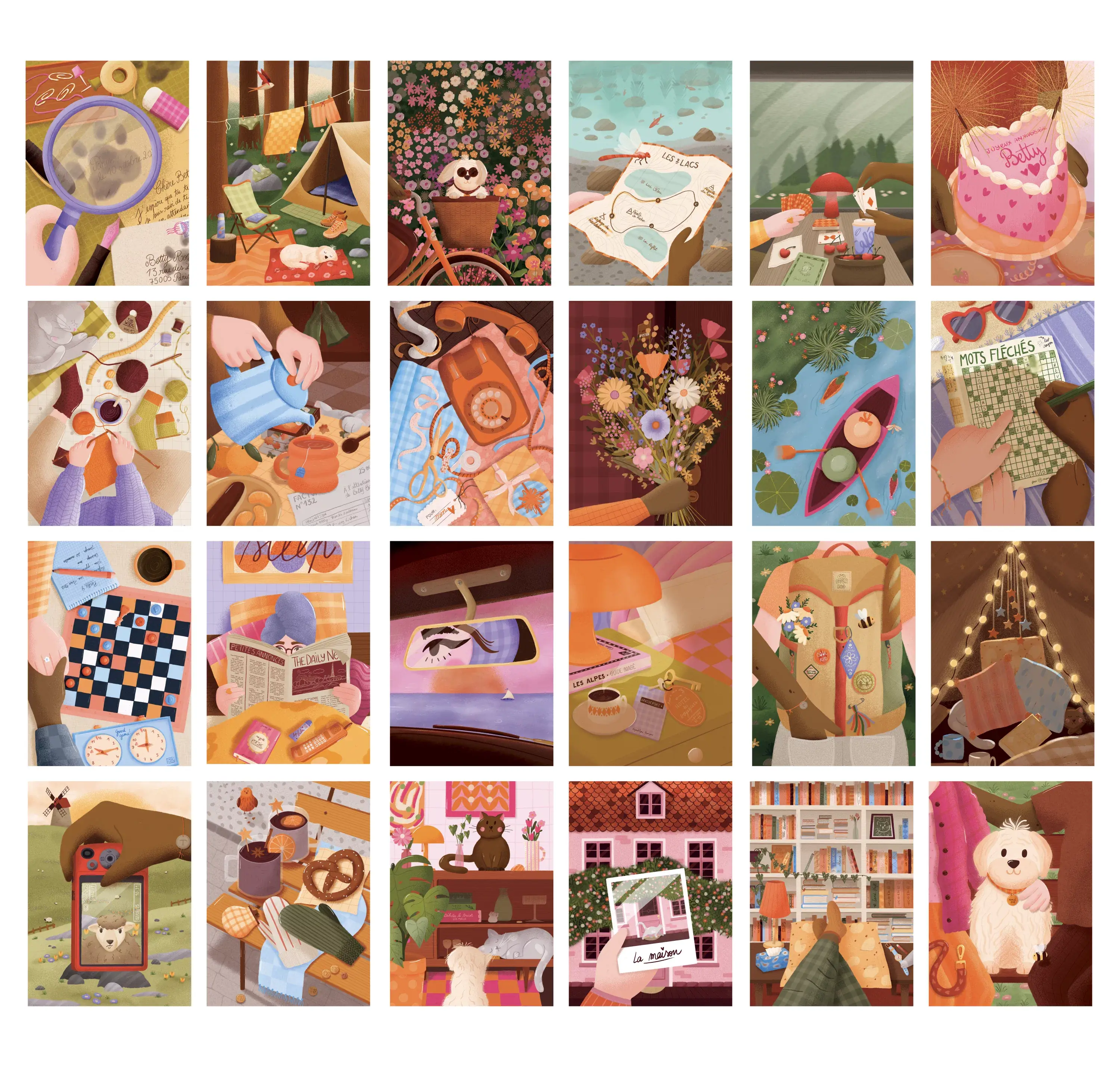 Trevell - Wholesale Puzzle - Adult - Trevell - Box Set of Little Love Stories - 24 mini puzzles3