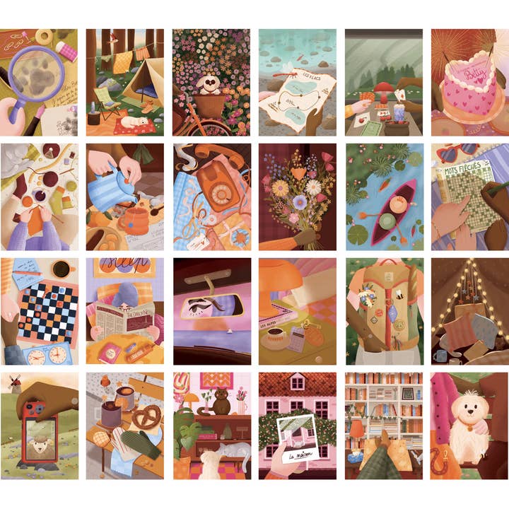 Trevell - Wholesale Puzzle - Adult - Trevell - Box Set of Little Love Stories - 24 mini puzzles3