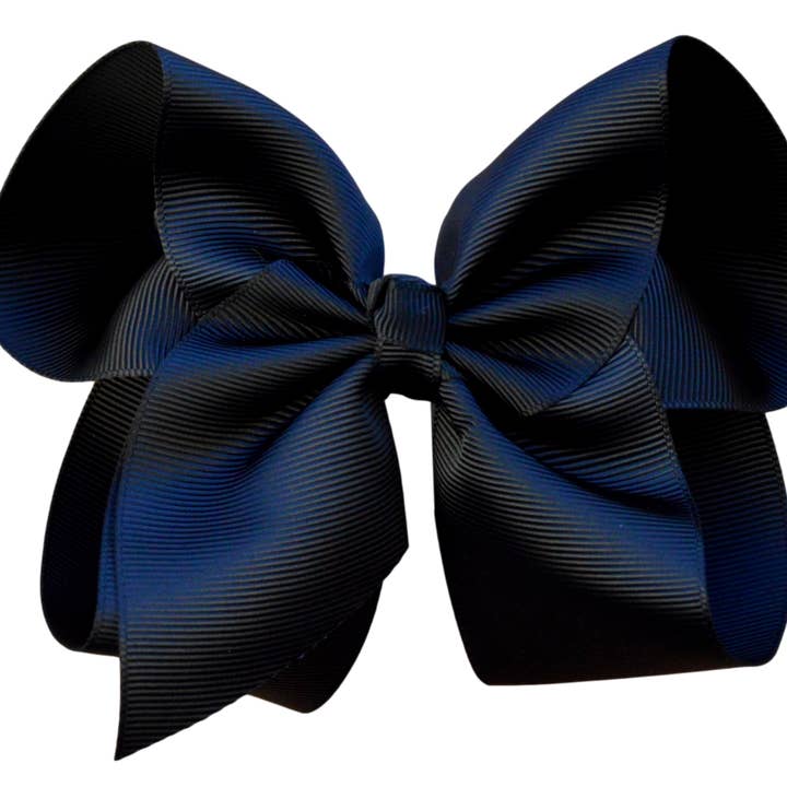 The Solid Bow - Vente Nœud pour cheveux – enfant - Nœud en gros-grain uni de 5 pouces (2 pouces de largeur du ruban)