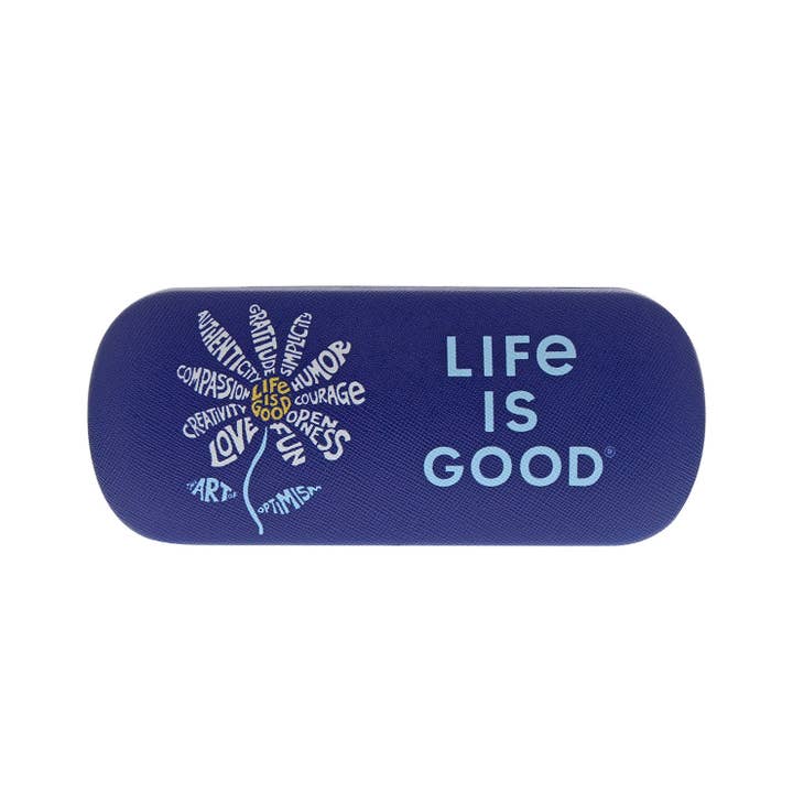 Reader Case - Daisy - Navy for wholesale by Life is Good Eyewear