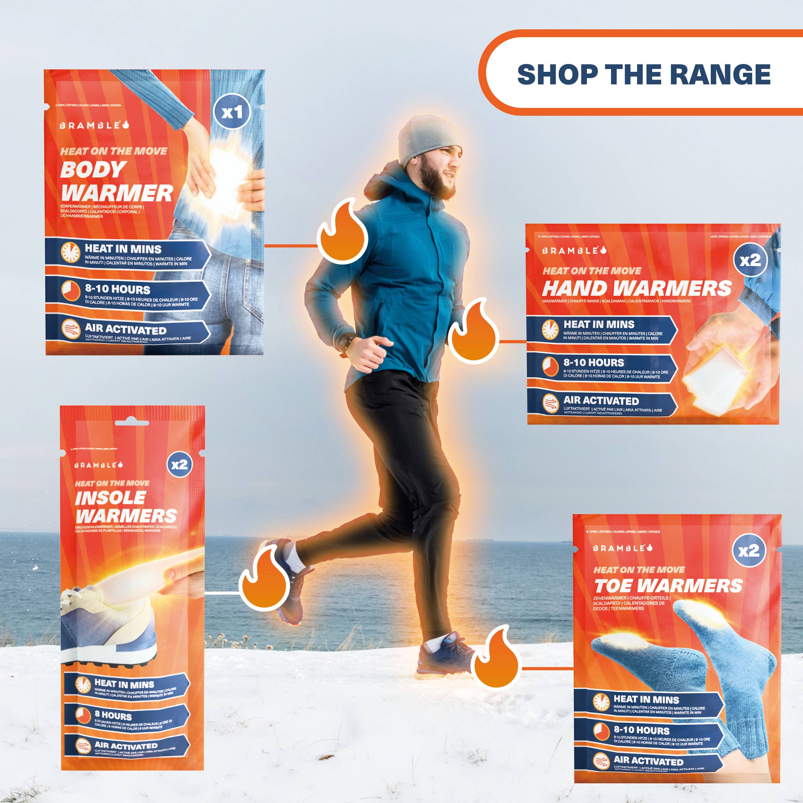 Bramble - Vente Chauffe-mains - 80 chauffe-orteils (40 paquets)5