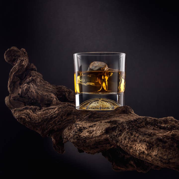 JoyJolt - Vendita all'ingrosso Bicchieri da cocktail/superalcolici - Bicchieri da whisky Swish Old Double Fashioned, 10 oz, set da 4