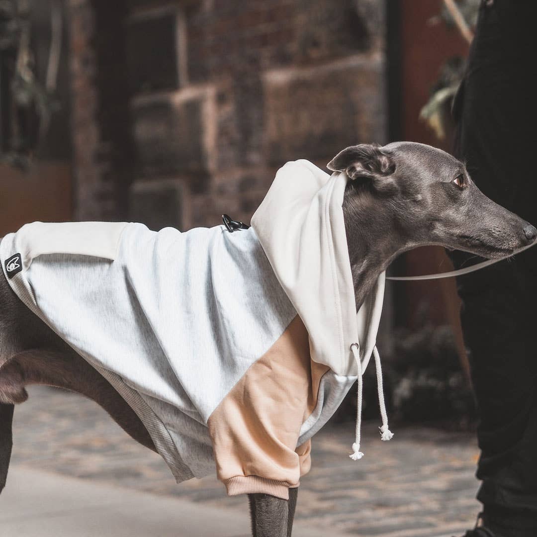 The Barkside MCR – wholesale Pet hoodie – Dog – Tri Colour Hoodie Neutral0