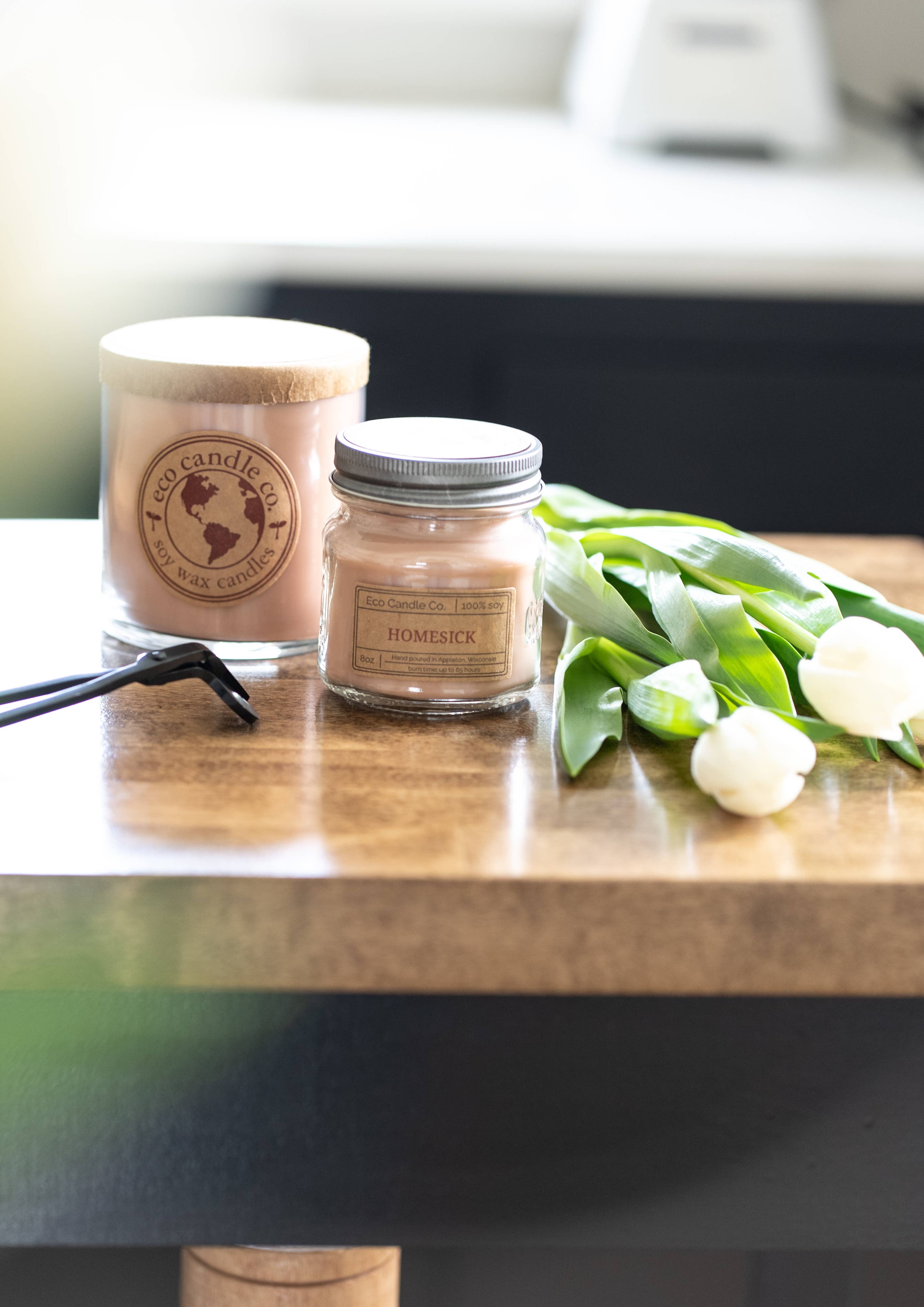 Eco Candle Company – Vela em jarro/copo por atacado – pedreiro de 8 onças com saudades2