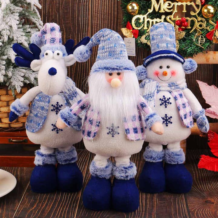 MKS America - Wholesale Christmas Decoration - Snowman Santa Reindeer Toys Christmas Decorations3