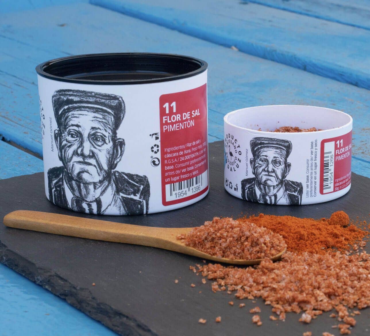 Salinas del Alemán – wholesale Salt – Paprika Flower of Salt4