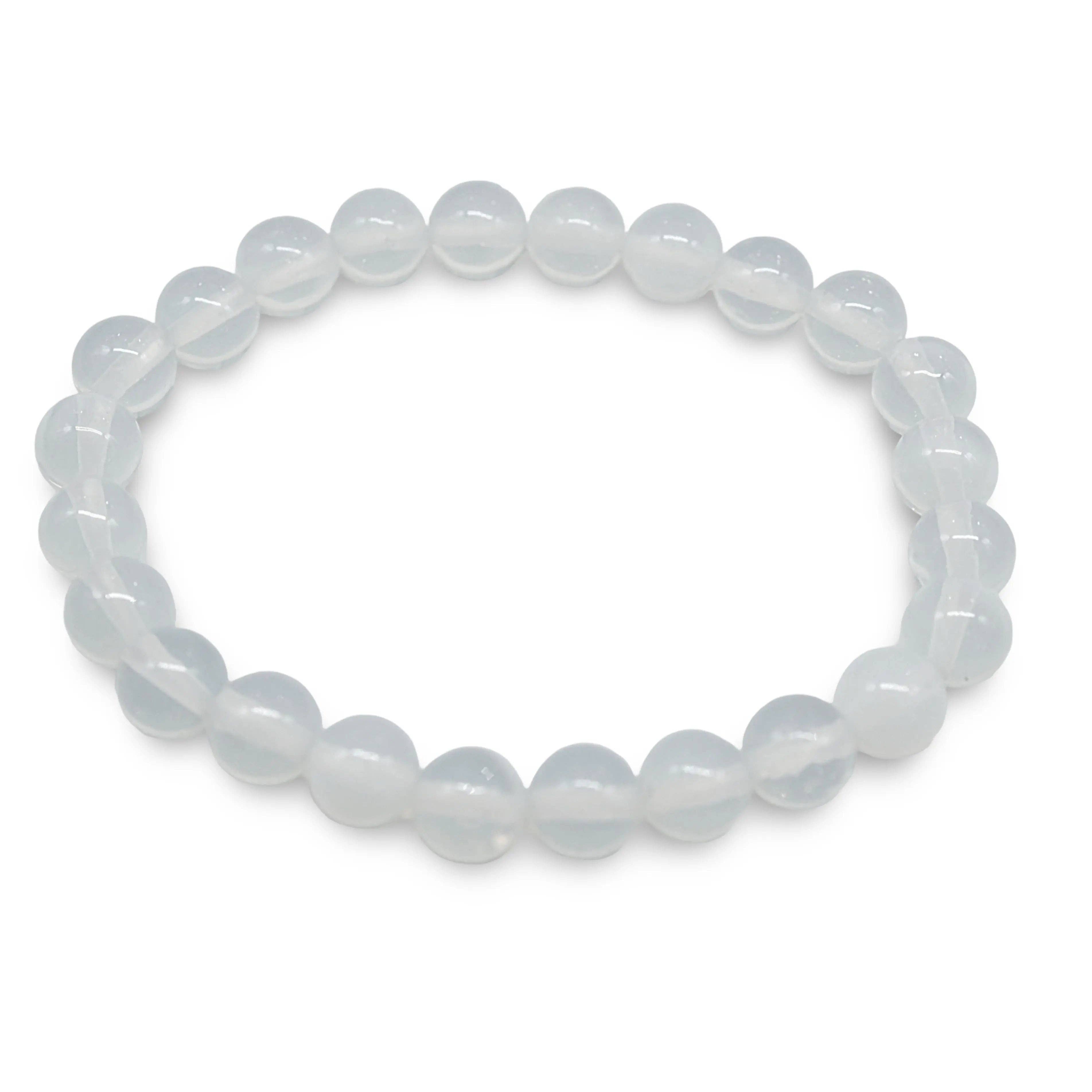 Arômes & Évasions - Wholesale Beaded Bracelet - Bracelet - Opalite - 8mm0