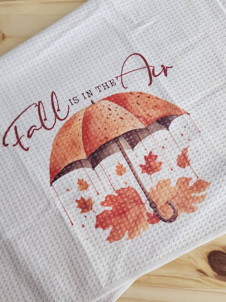 EFTERÅR ER I LUFTEN VISKESTYKKE for engroshandel hos Doodles and Lace