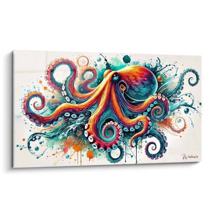 Tafel Odyssee Aquatisch - Ausgabe Krake Tiere für den Großhandel von Walensky