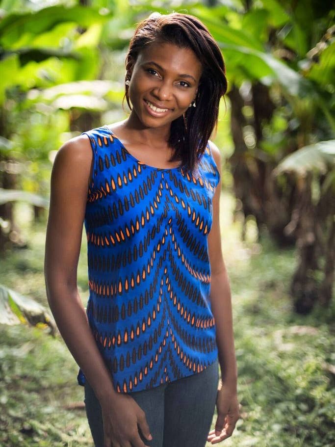 Shell Top for wholesale by Cadling Fashions Ltd