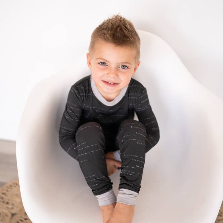 Will & Charlie Shop - Wholesale Sleepwear Set - Kids - Love You To The Moon Bamboo 2-Piece Set Toddler Pajamas2