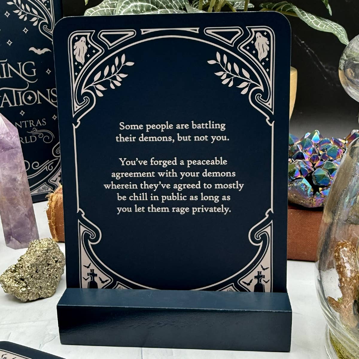 Boredwalk - Wholesale Decorative Tabletop Object - Haunting Affirmation1