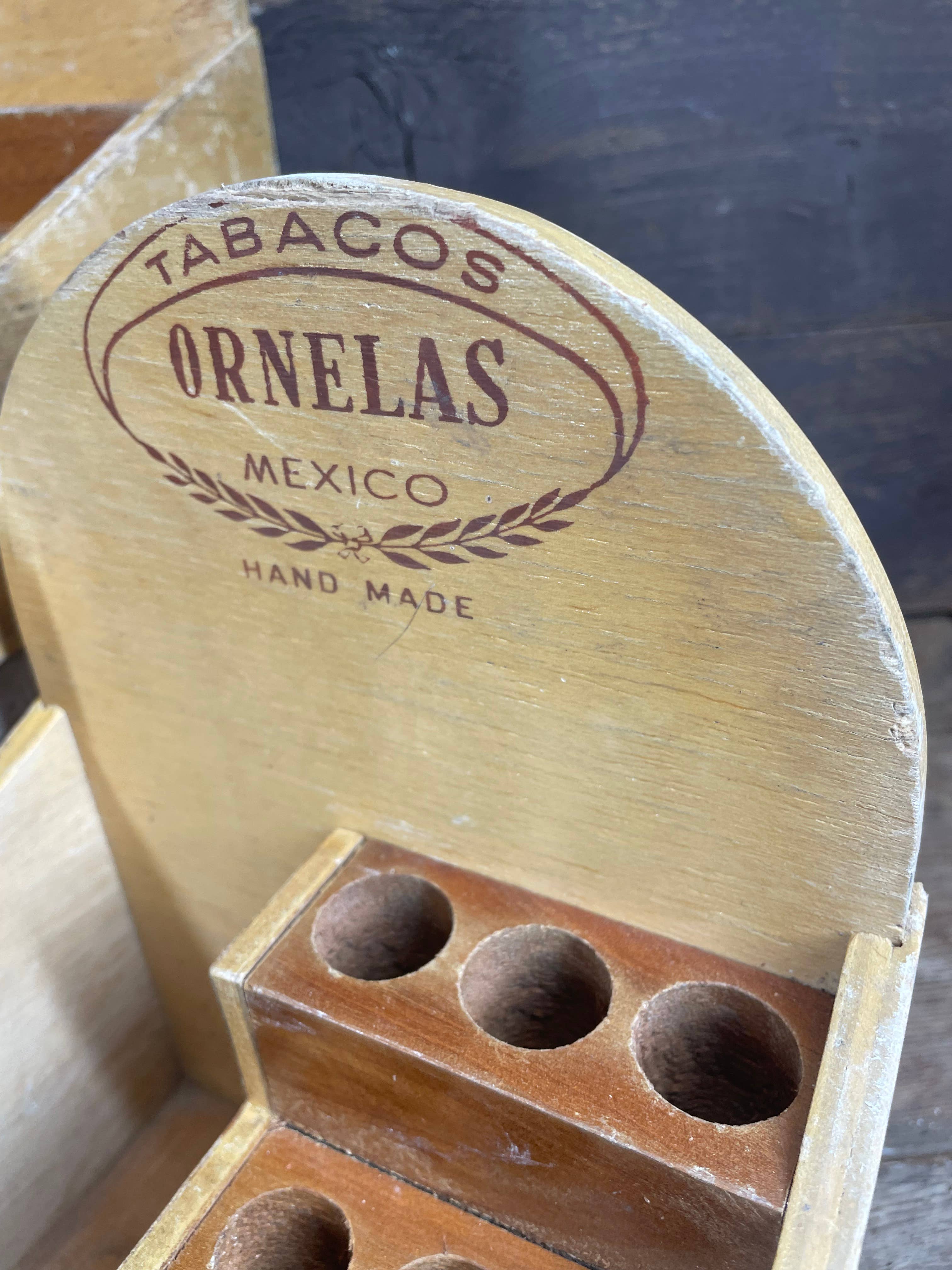 My Amigos Imports - Wholesale Decorative Tabletop Object - Vintage Ornelas Cigar Display Holder-WH4--Mexico-Original7