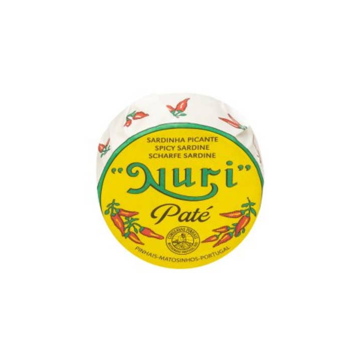 Nuri Sardine Pate in Spiced Olive Oil for wholesale by Portugalia Imports
