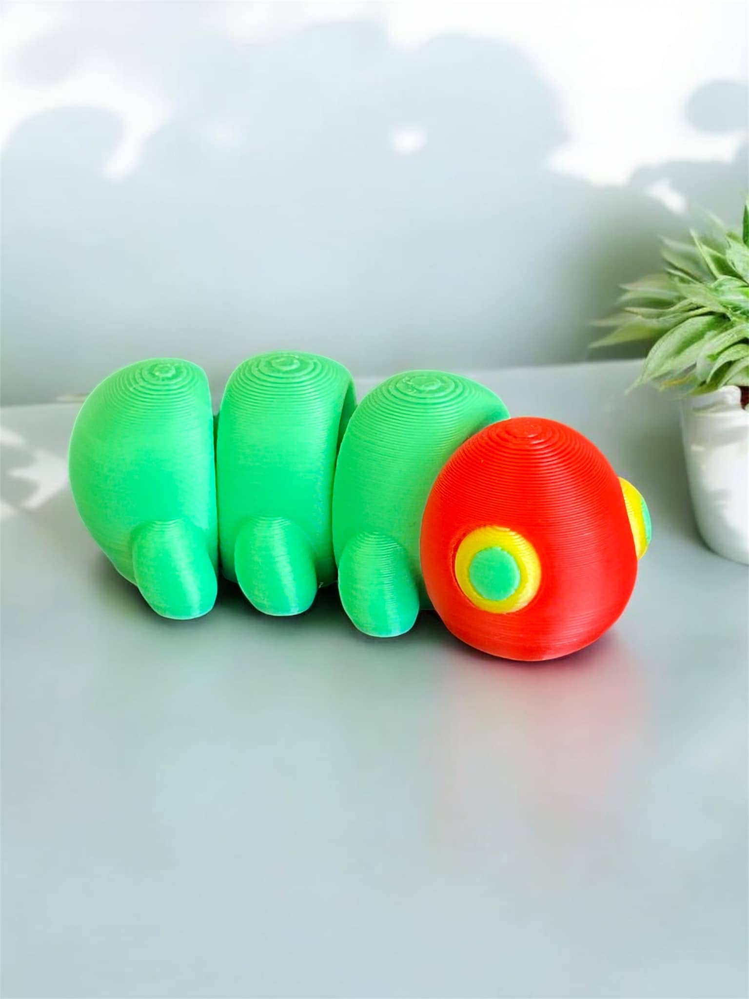 3D in Paradise – Großhandel Fidget Toy – Kinder – Mini-Raupen-Fidget-Figuren 3D-gedruckt