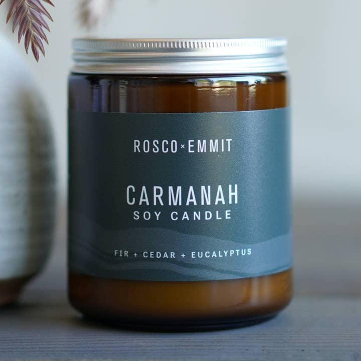 Carmanah Soy Candle 8oz for wholesale by Rosco x Emmit