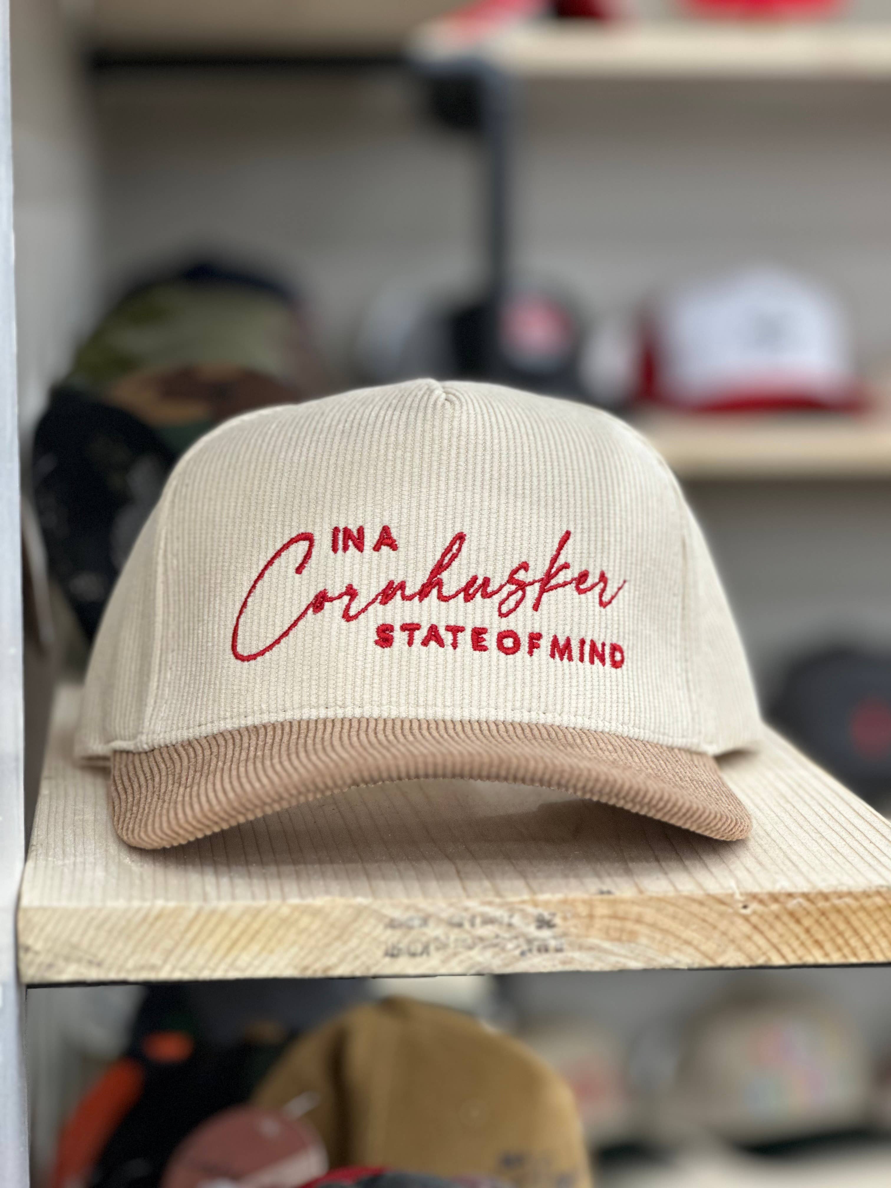Sunshine and Jade - Wholesale Baseball Cap - Women's - In A Cornhusker State of Mind Embroidered Hat1